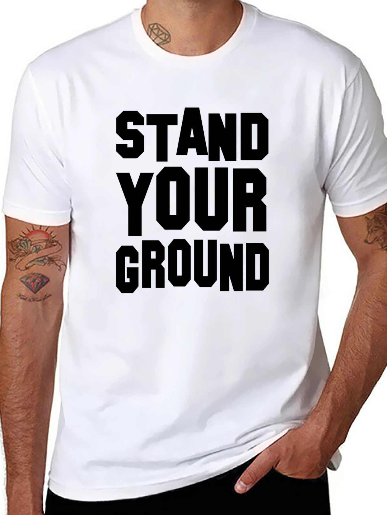 Stand Your Ground Black T-Shirt