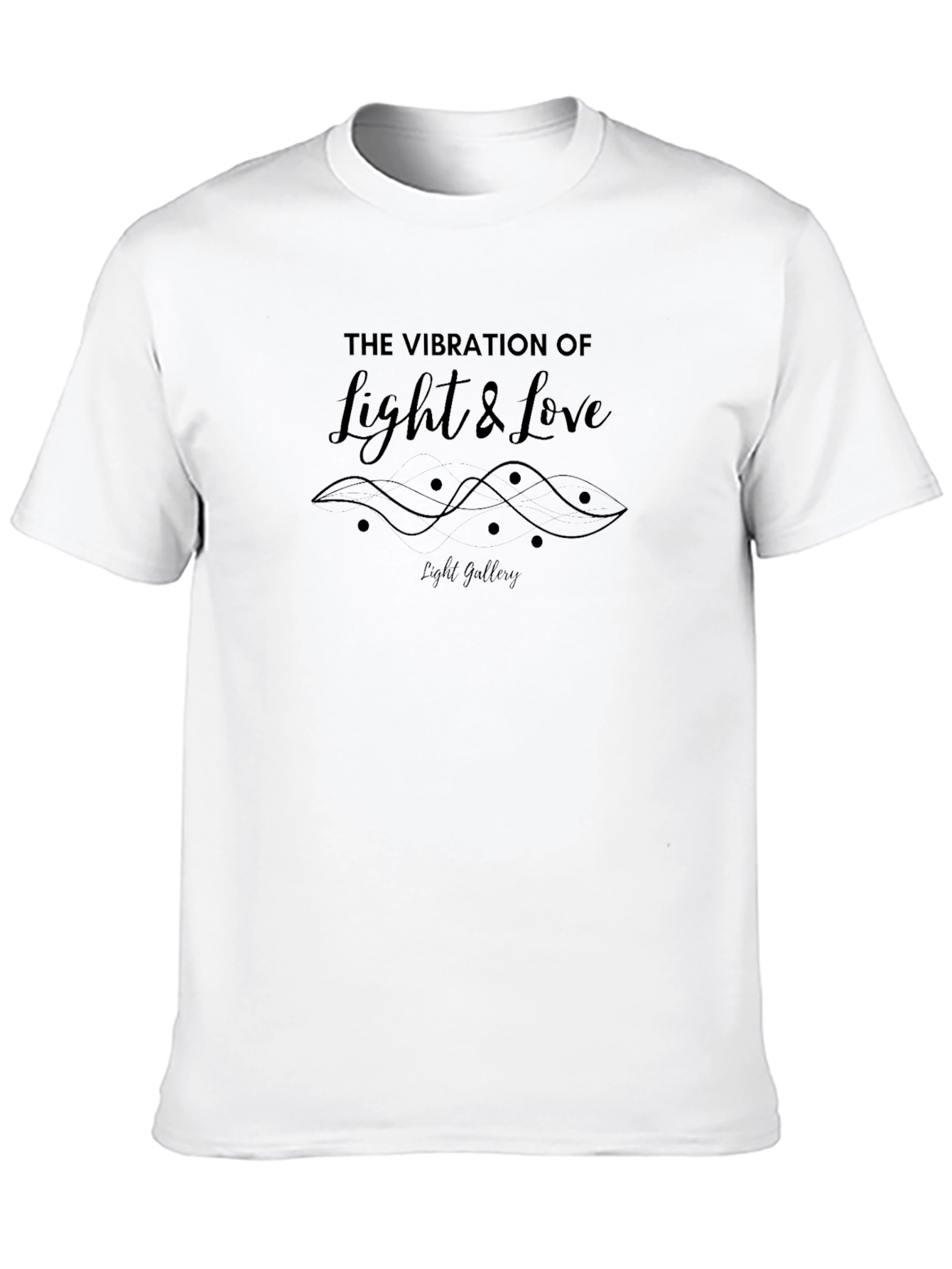 Vibration of Light & Love Graphic T-Shirt