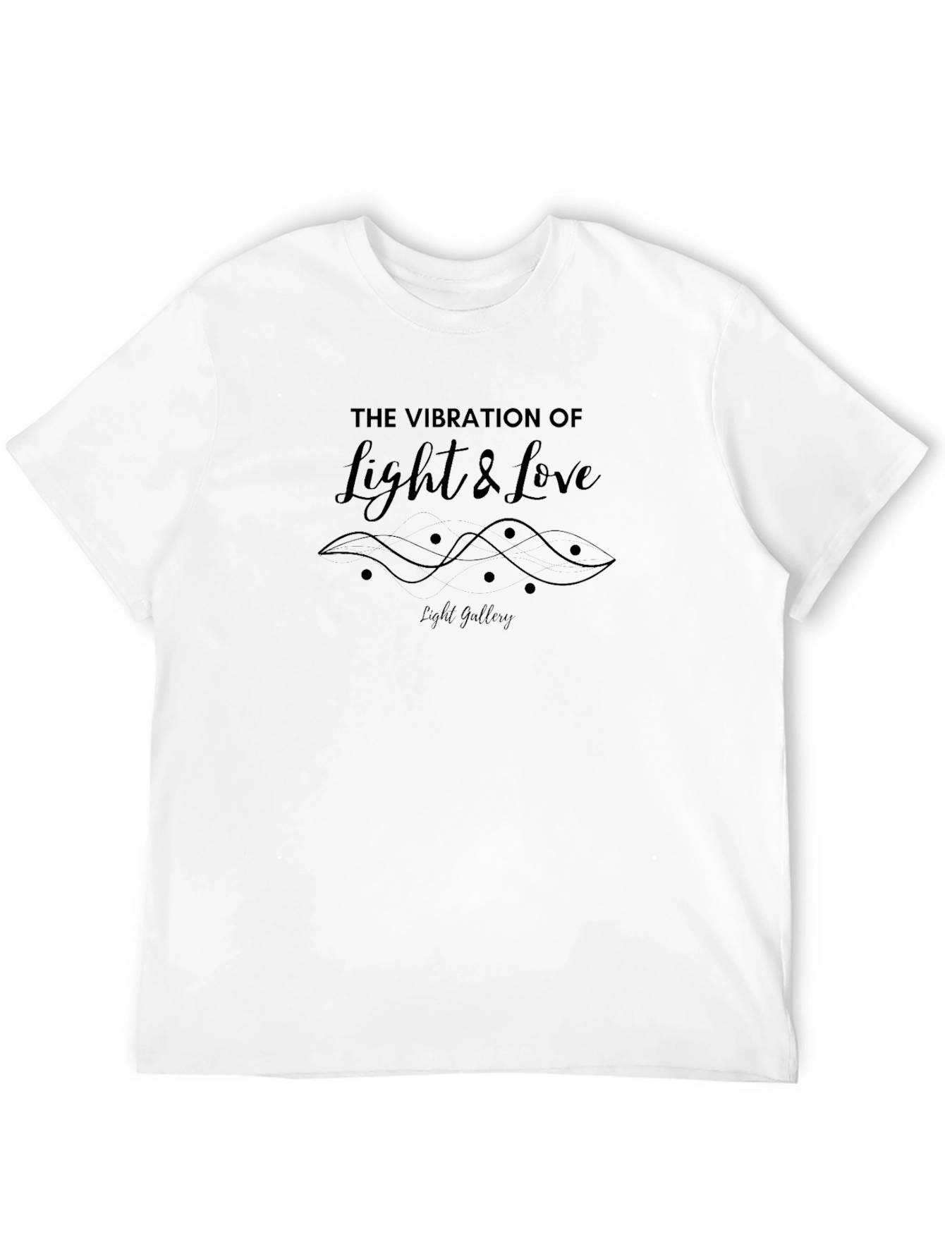 Vibration of Light & Love Graphic T-Shirt