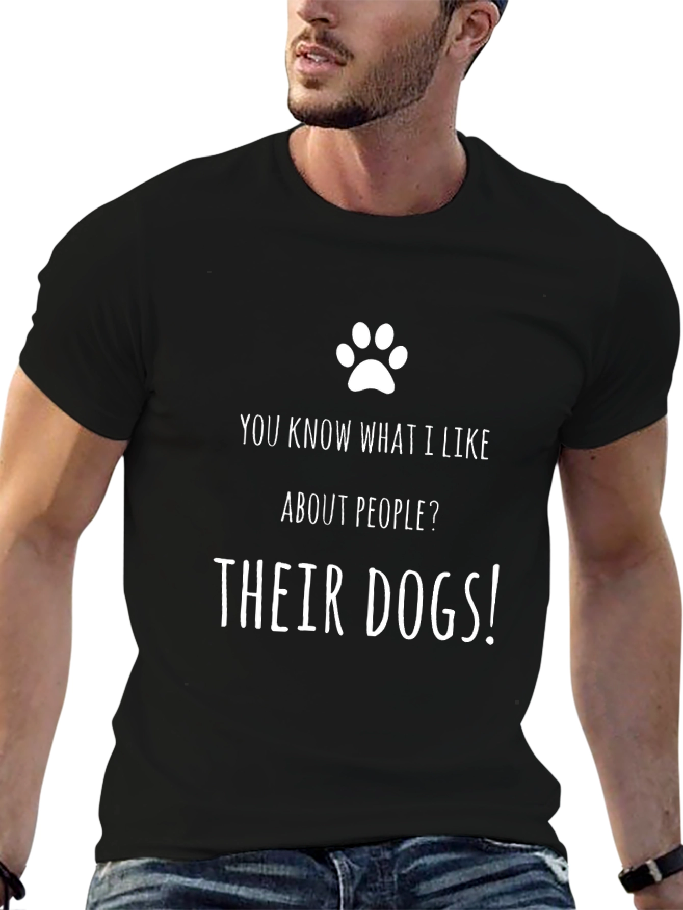 Dog Lover T-Shirt - Their Dogs! Funny Graphic Tee