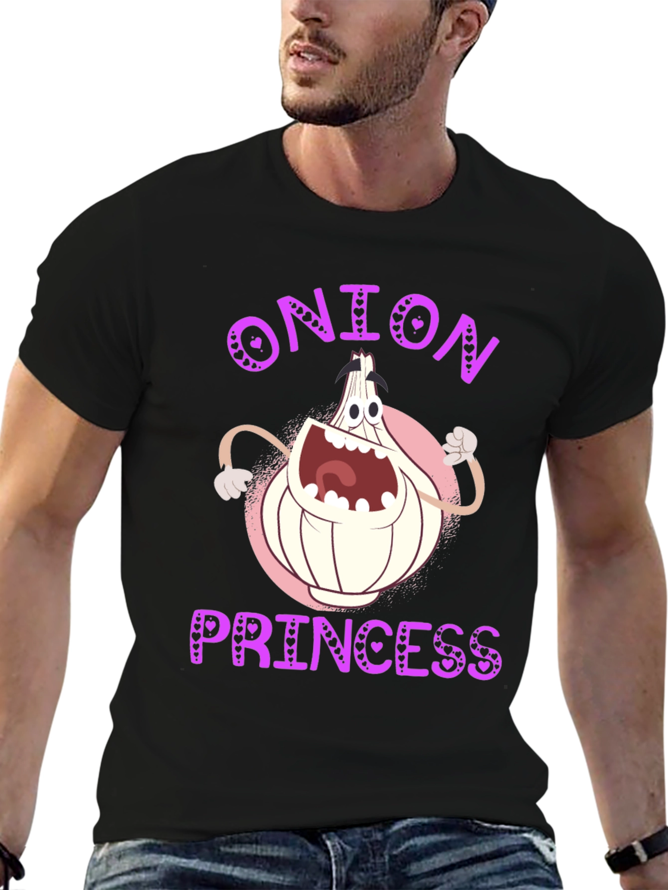 Onion Princess Funny Graphic T-Shirt