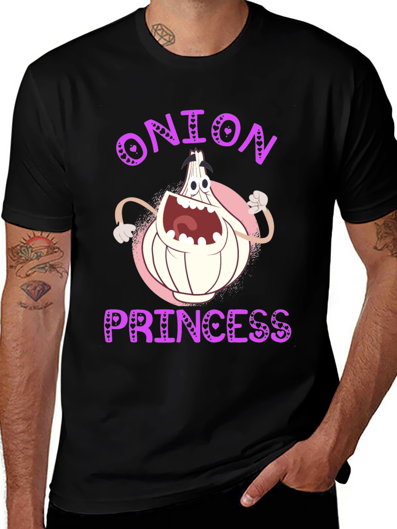 Onion Princess Funny Graphic T-Shirt