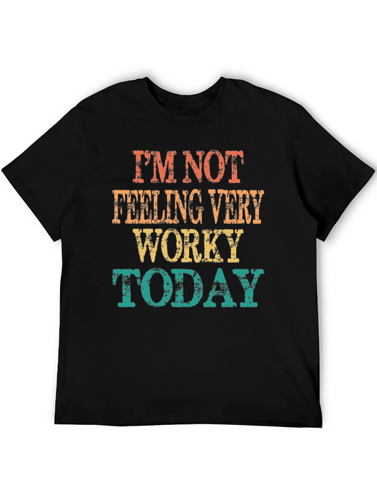 Funny Not Worky Graphic Tee