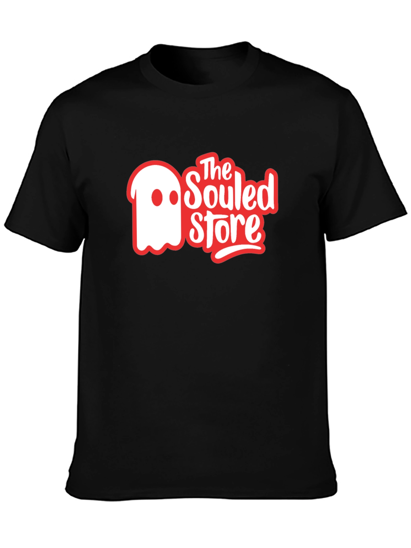 The Souled Store Black Graphic T-Shirt