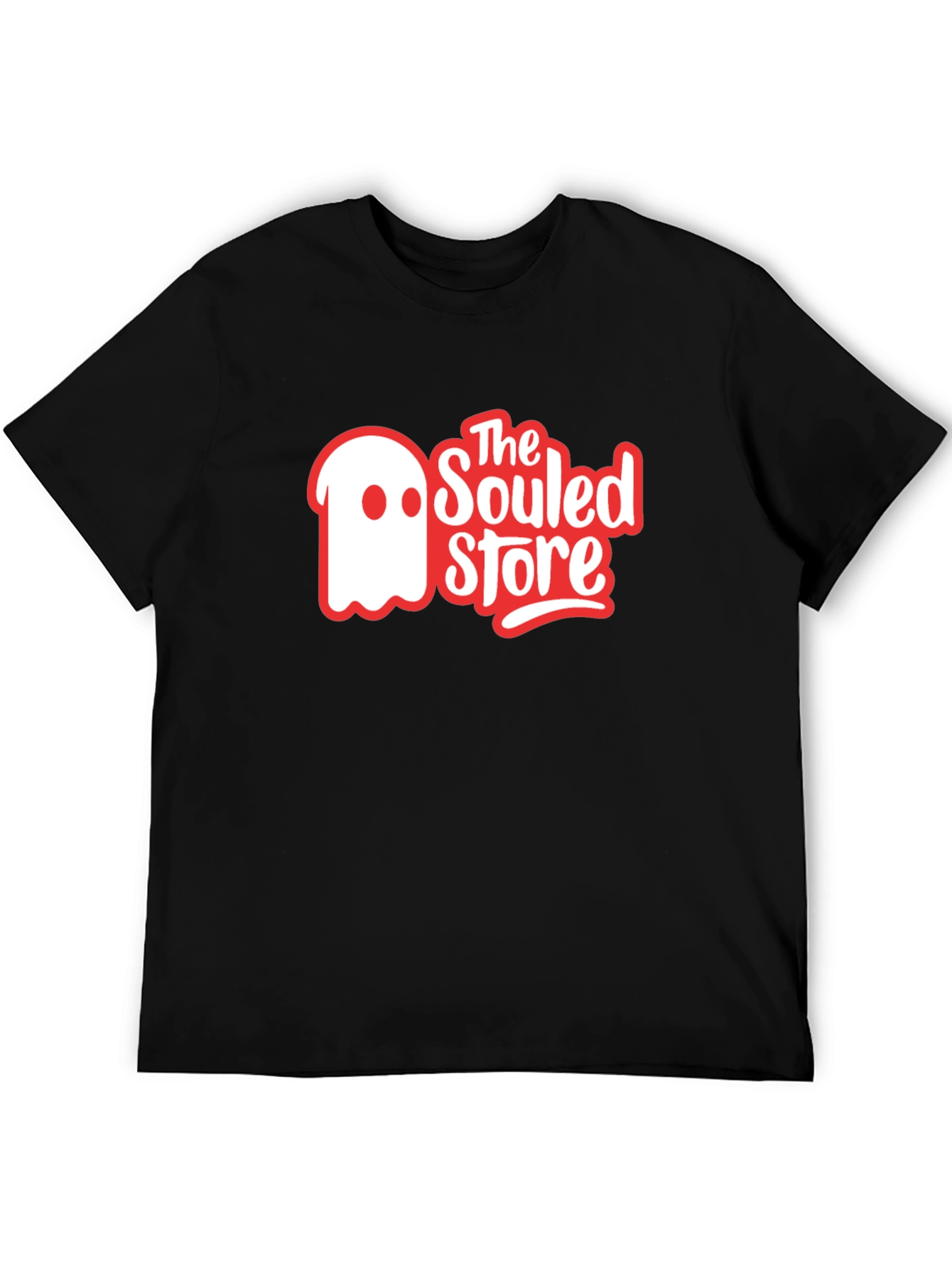 The Souled Store Black Graphic T-Shirt