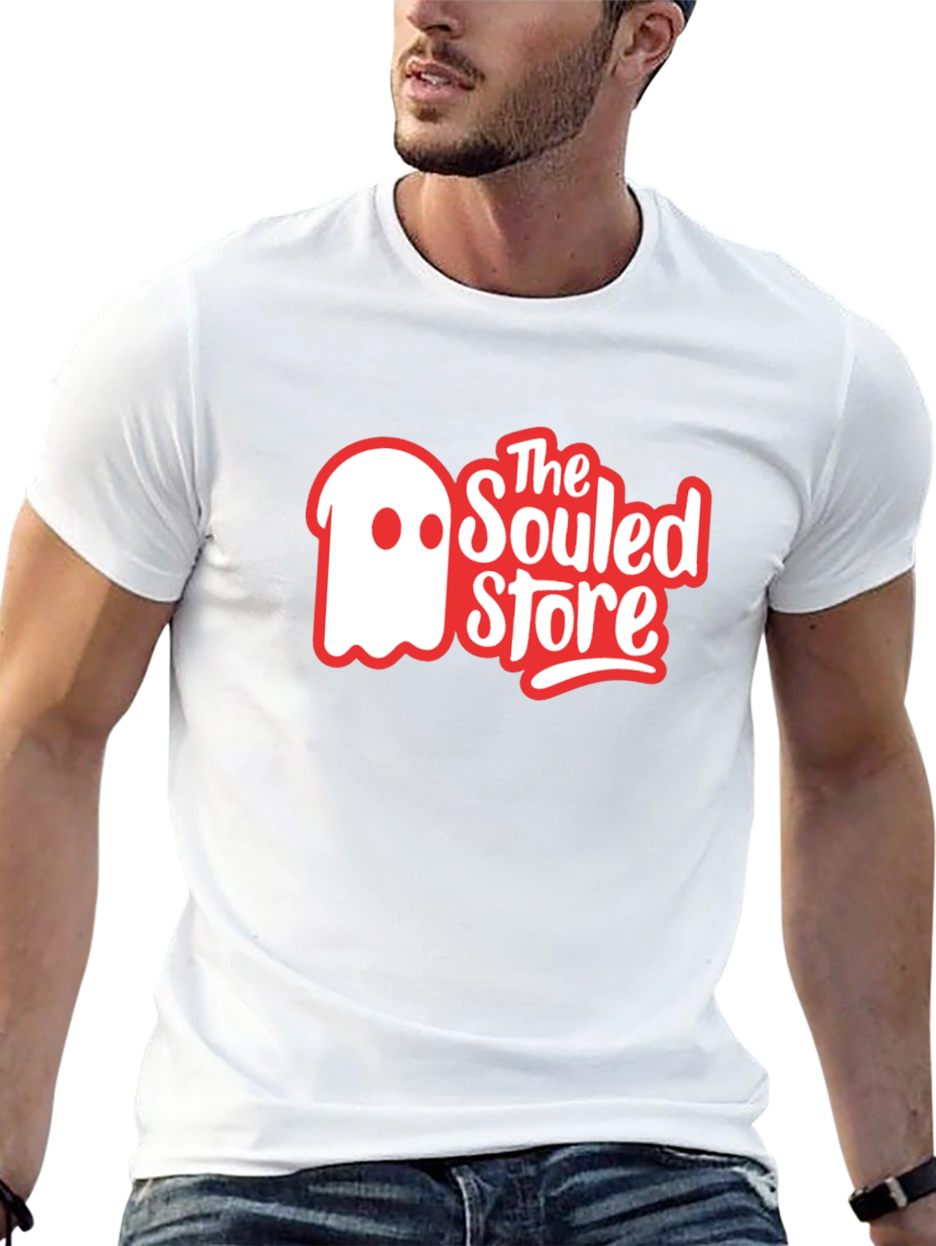 The Souled Store Black Graphic T-Shirt