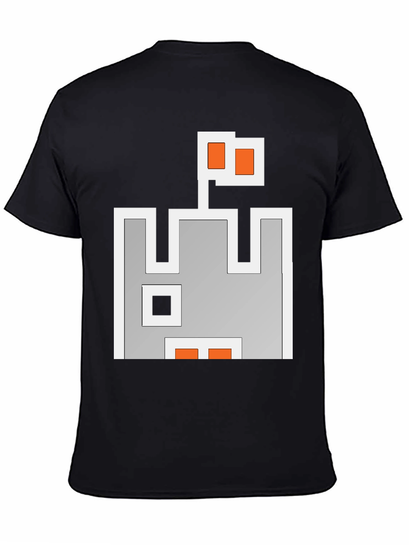 Pixel Castle Graphic Tee - Retro Gaming Style