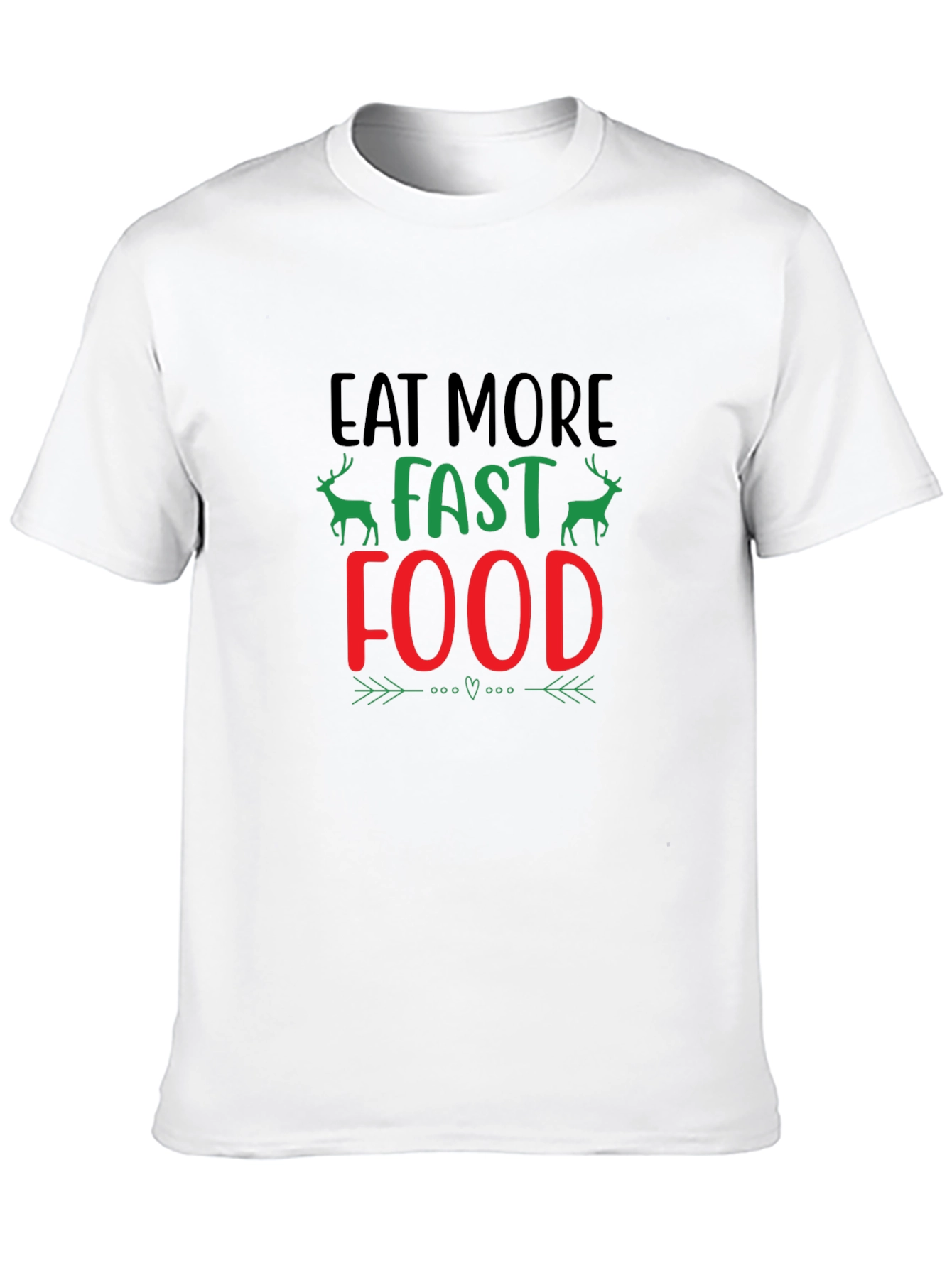 Eat More Fast Food Graphic Tee
