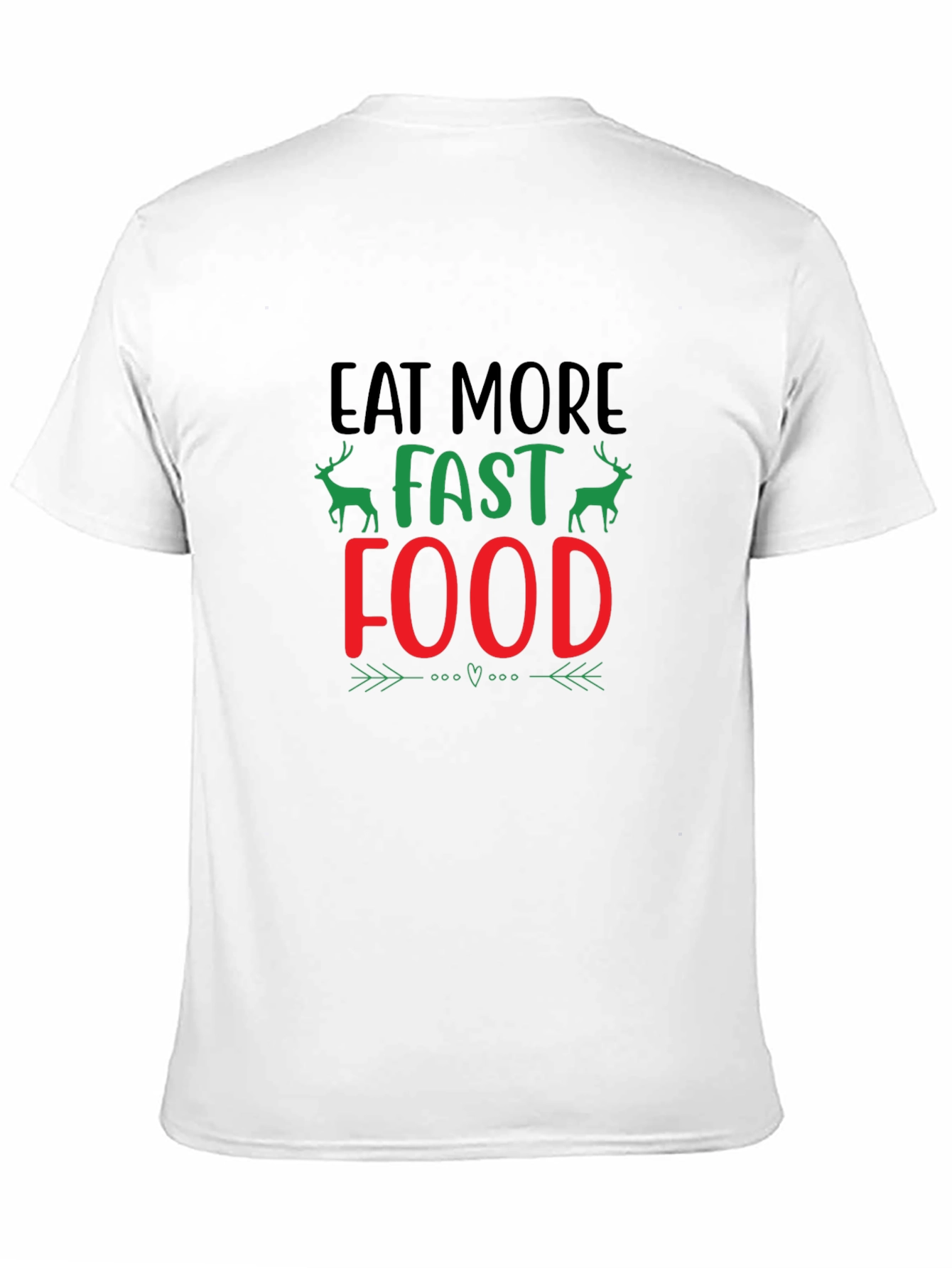 Eat More Fast Food Graphic Tee
