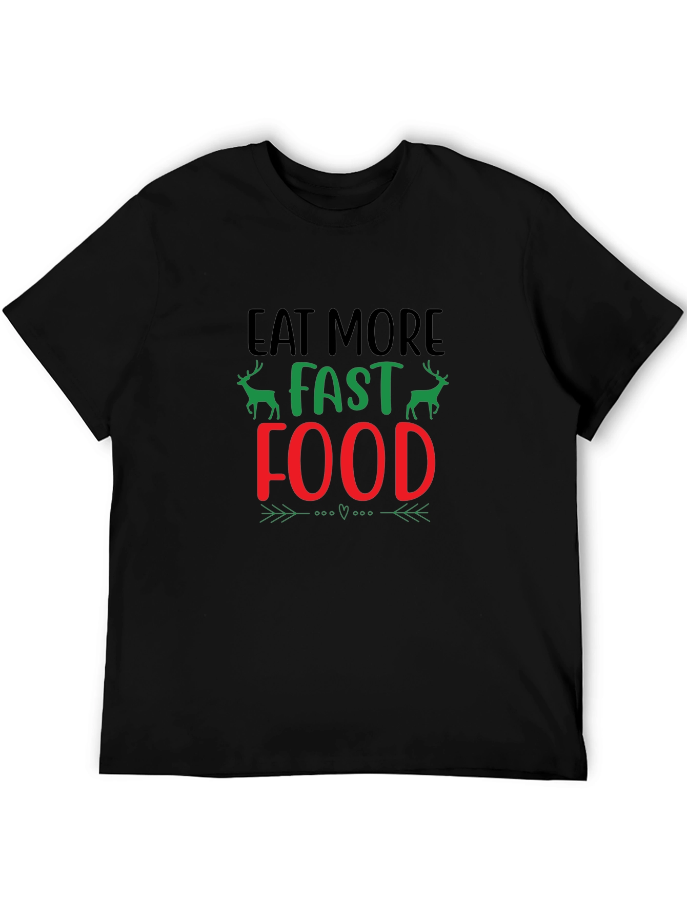 Eat More Fast Food Graphic Tee