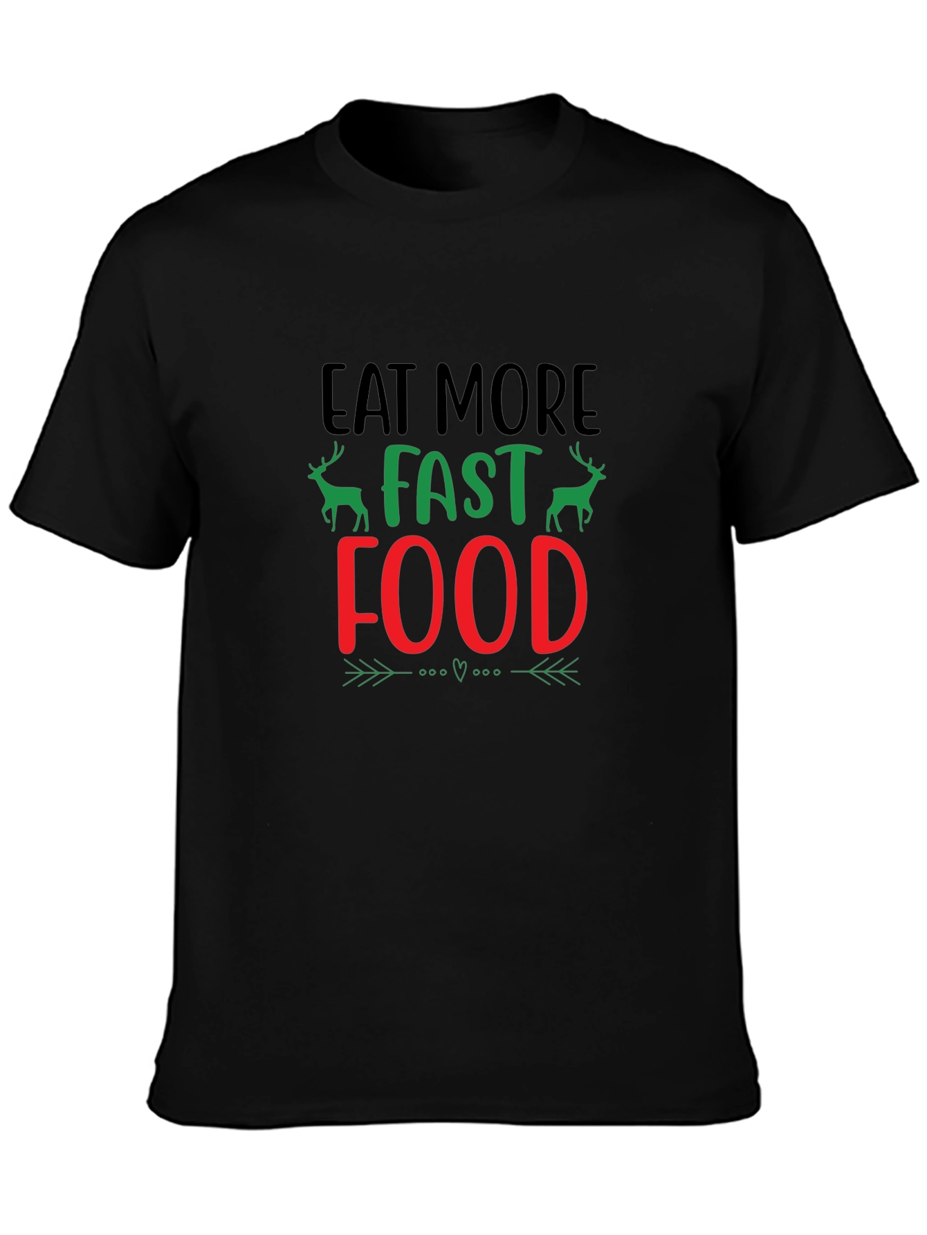 Eat More Fast Food Graphic Tee