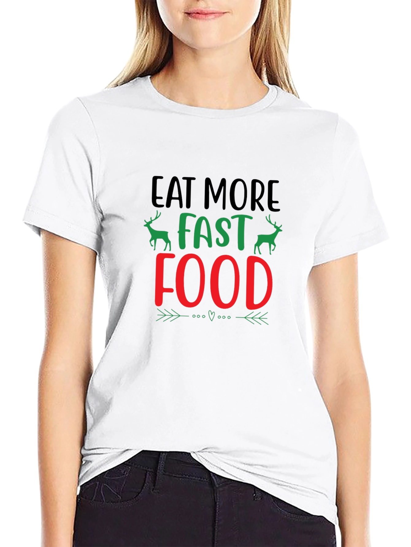 Eat More Fast Food Graphic Tee