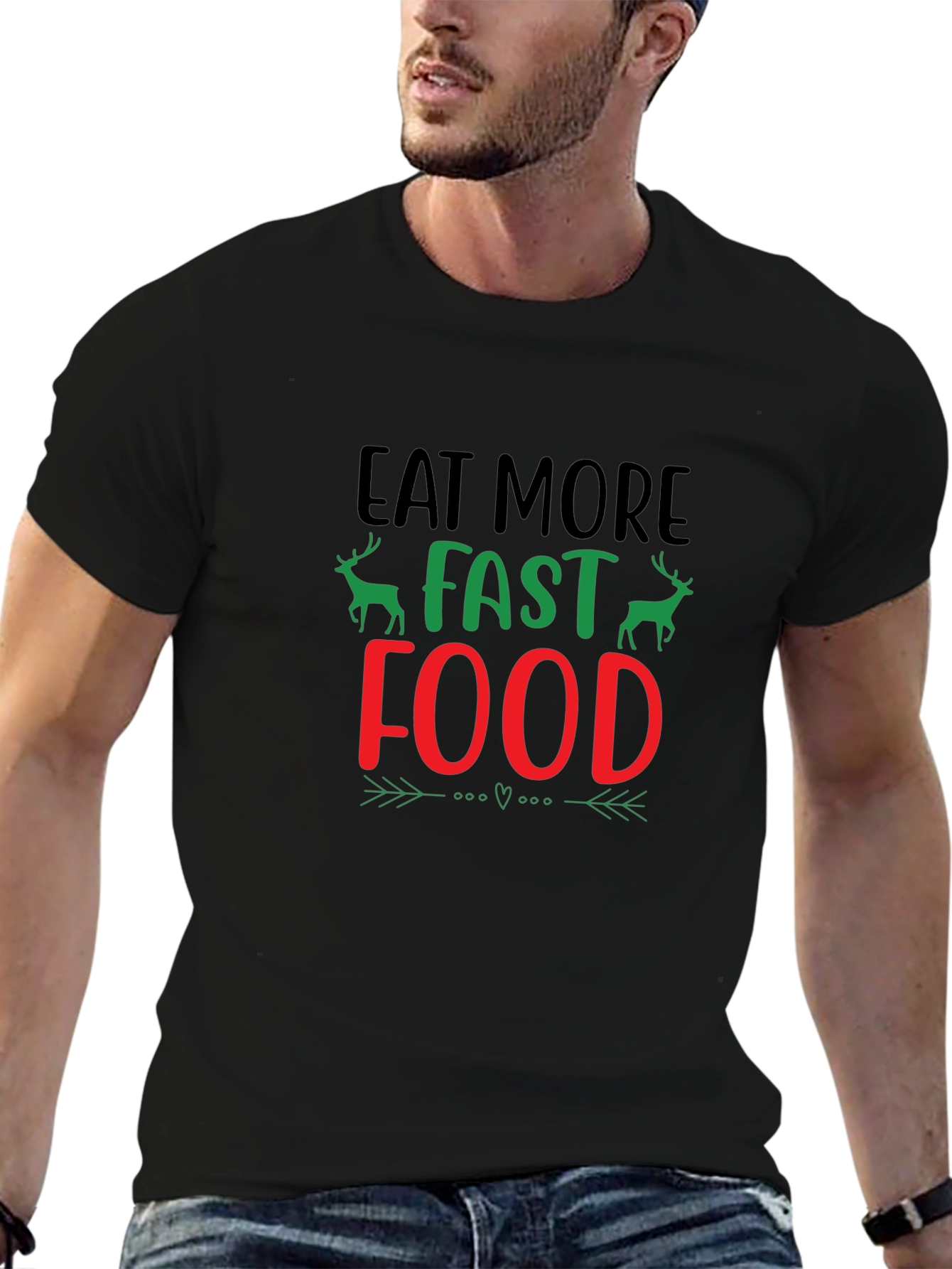 Eat More Fast Food Graphic Tee