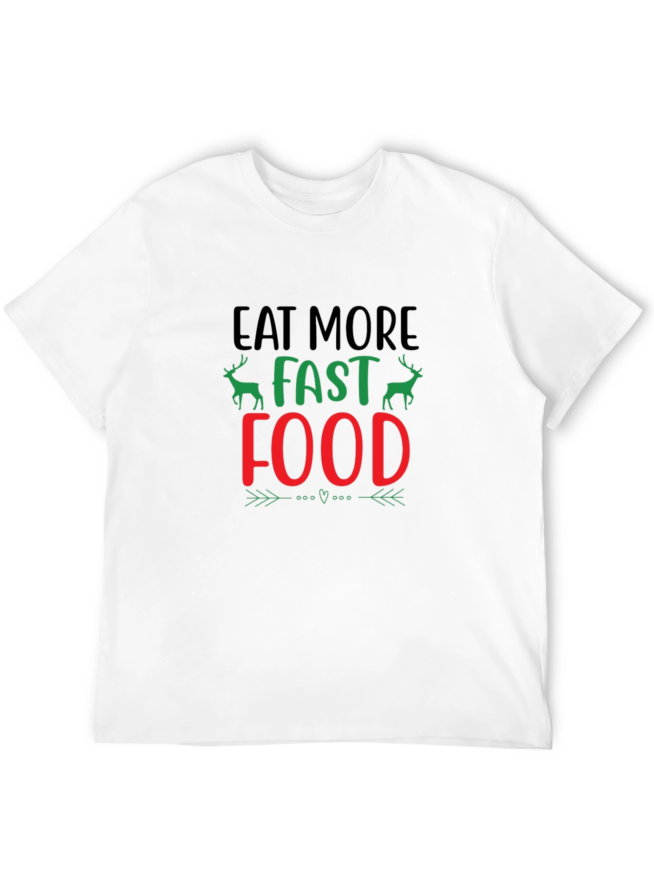 Eat More Fast Food Graphic Tee
