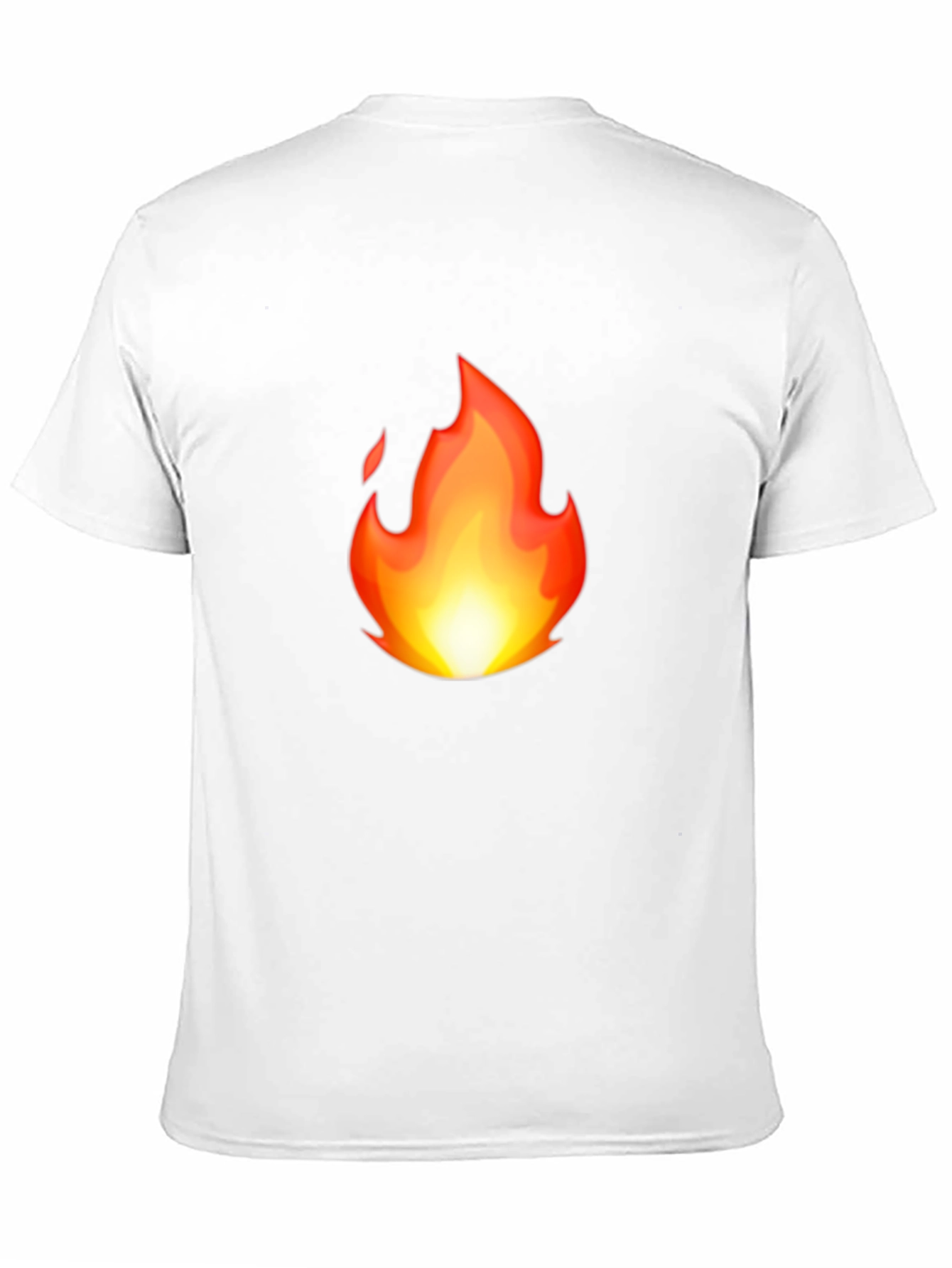 Fiery Black T-Shirt - Bold Graphic Tee