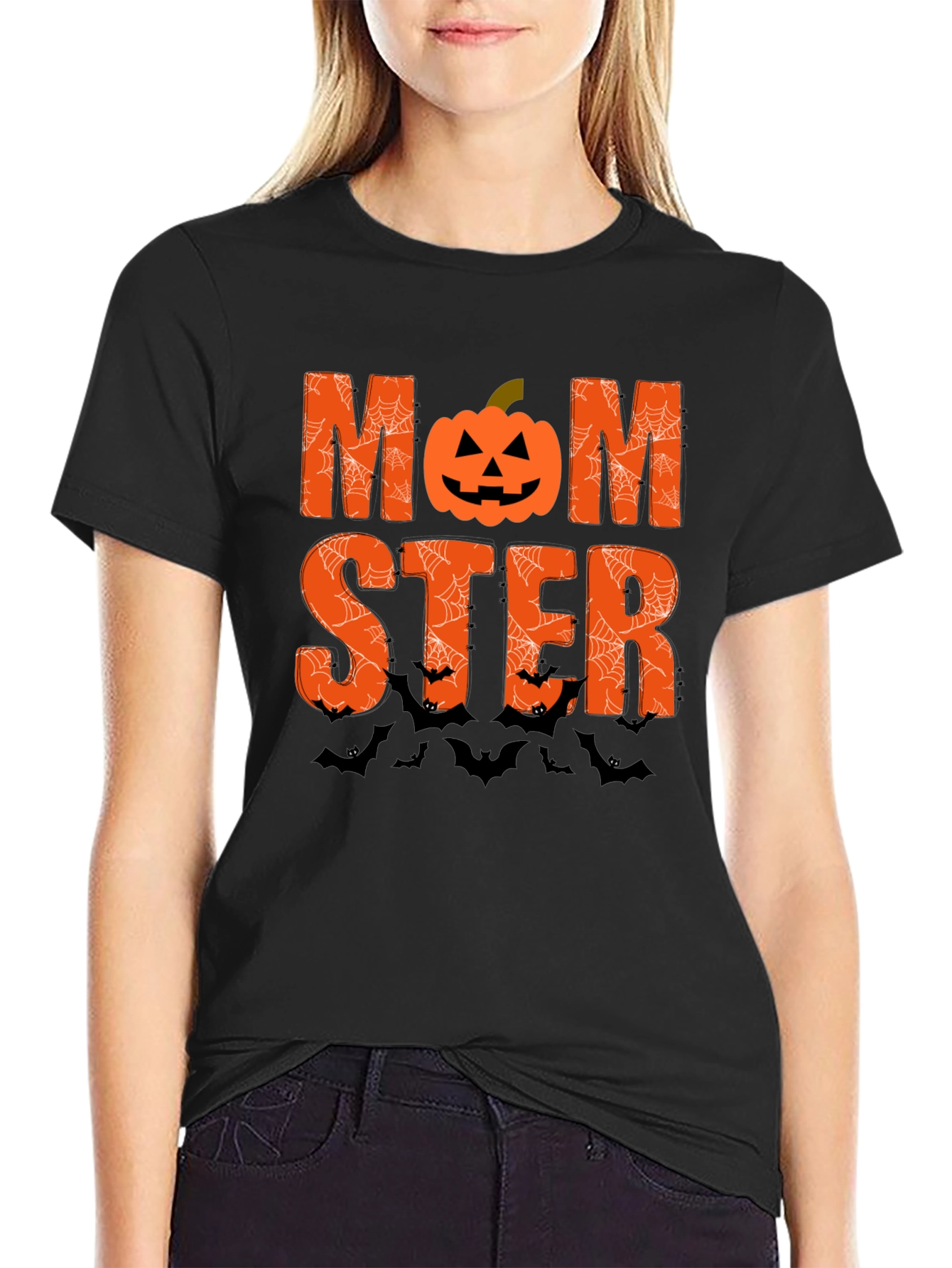 Mom Monster Halloween Graphic Tee