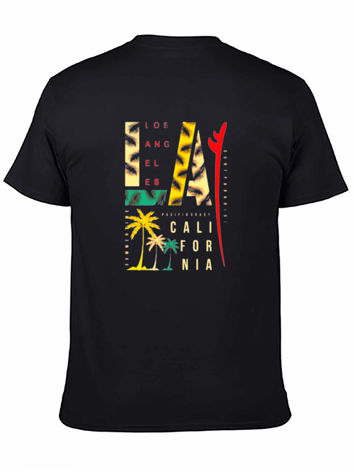LA California Graphic Print T-Shirt