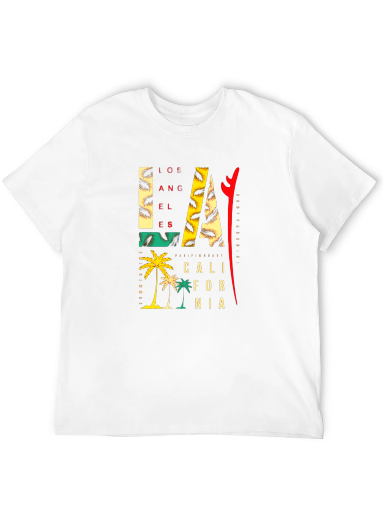 LA California Graphic Print T-Shirt