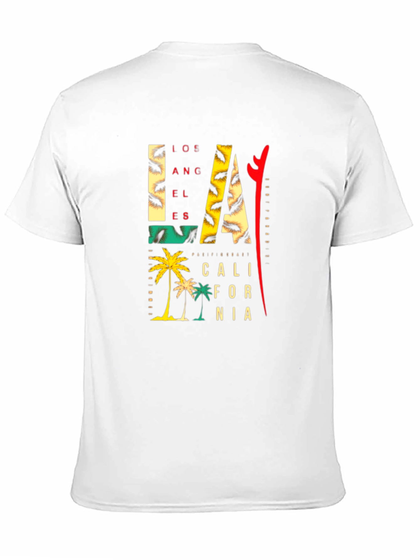 LA California Graphic Print T-Shirt
