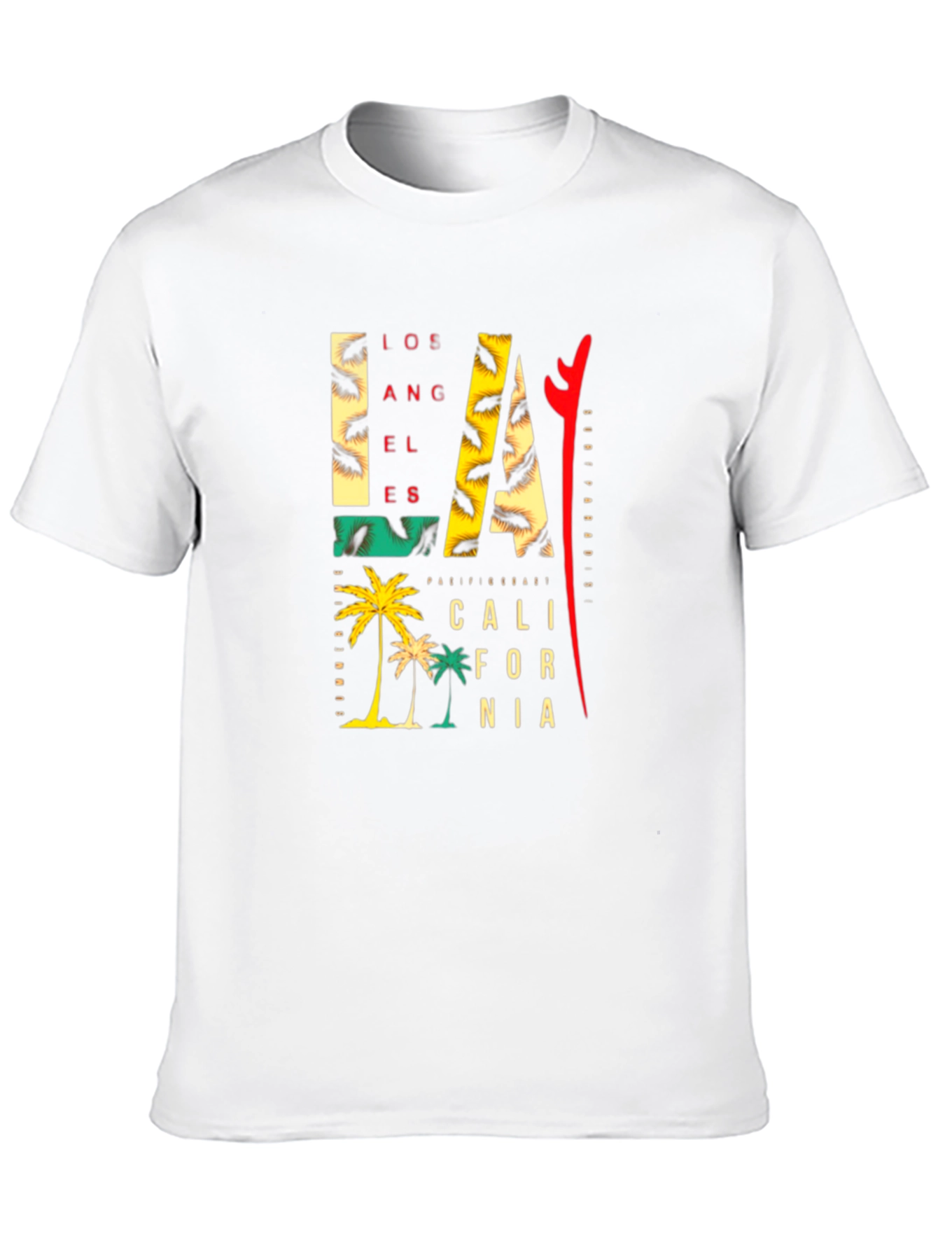 LA California Graphic Print T-Shirt