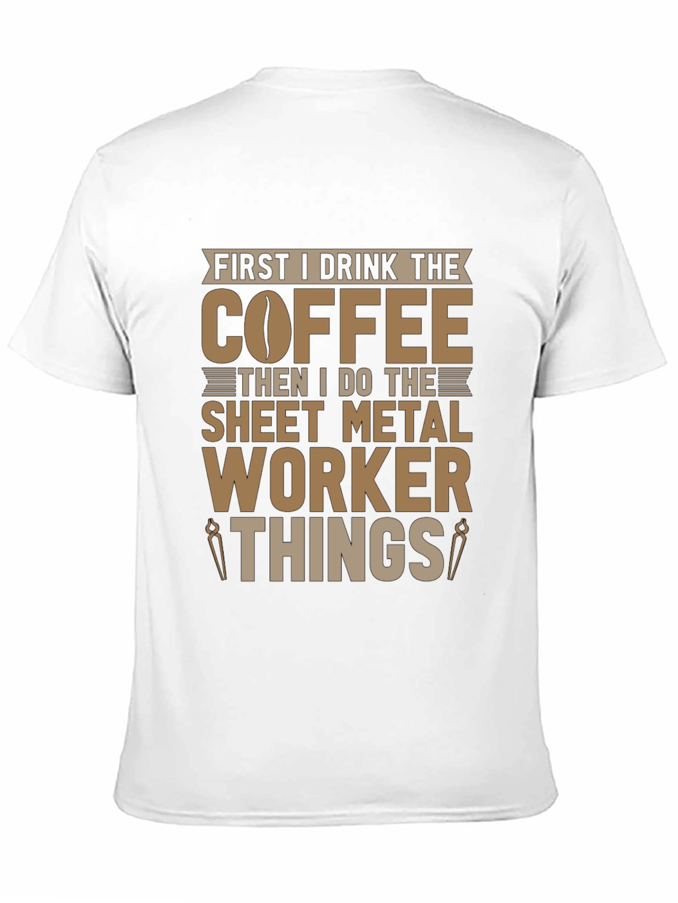 Coffee Sheet Metal Worker T-Shirt