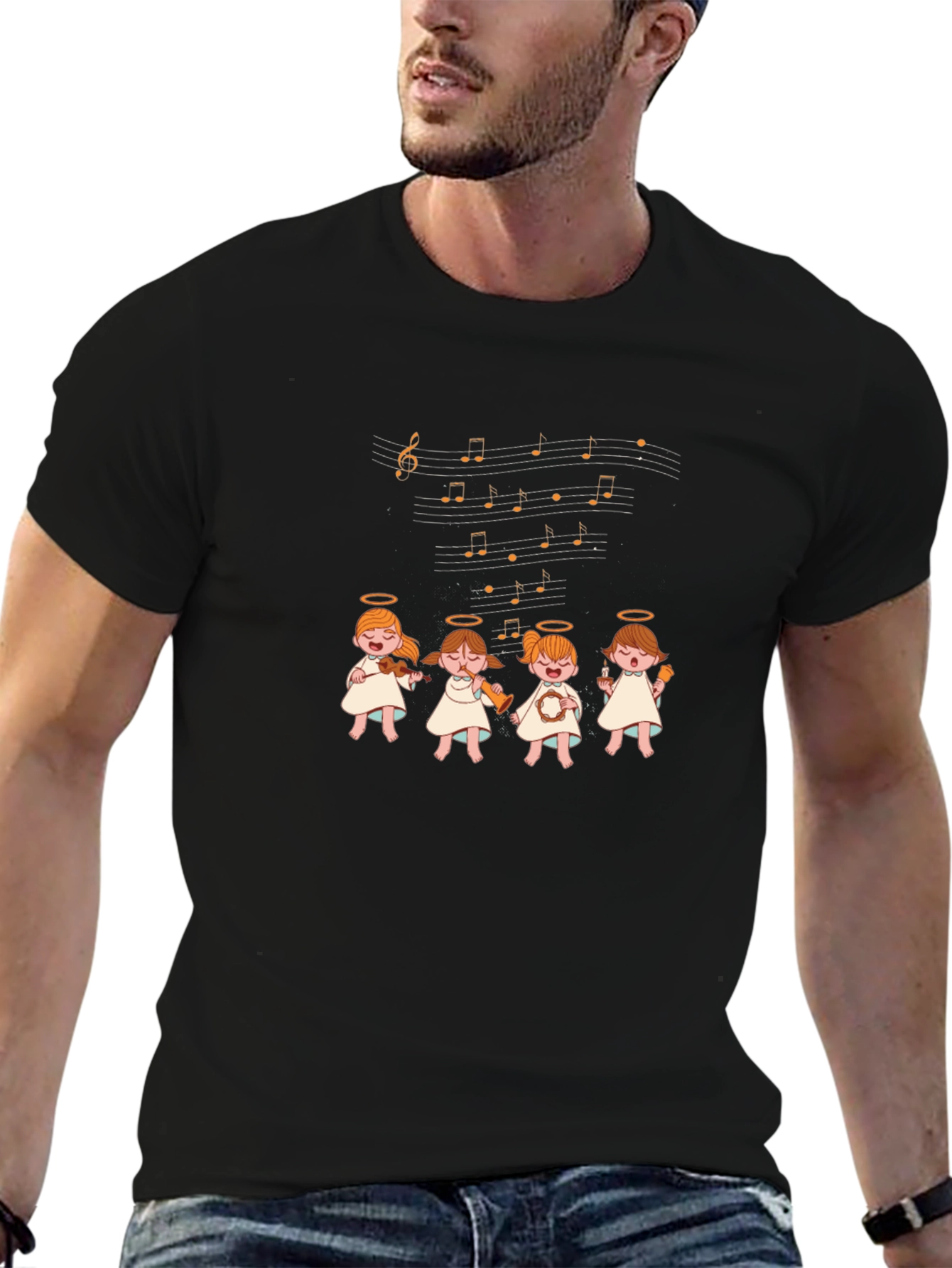 Angelic Chorus T-Shirt - Music & Innocence