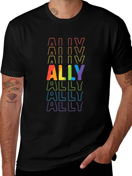 ALLY Pride Rainbow T-Shirt
