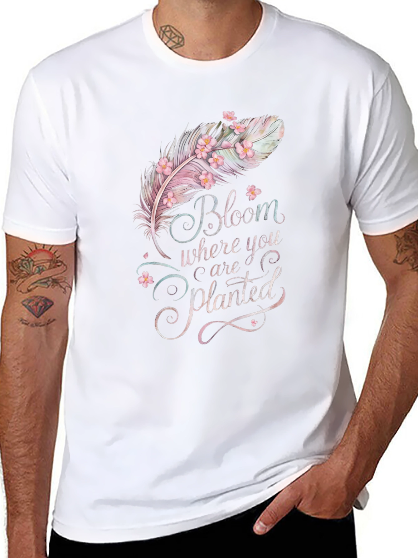 Bloom Where You Are Planted Graphic Tee