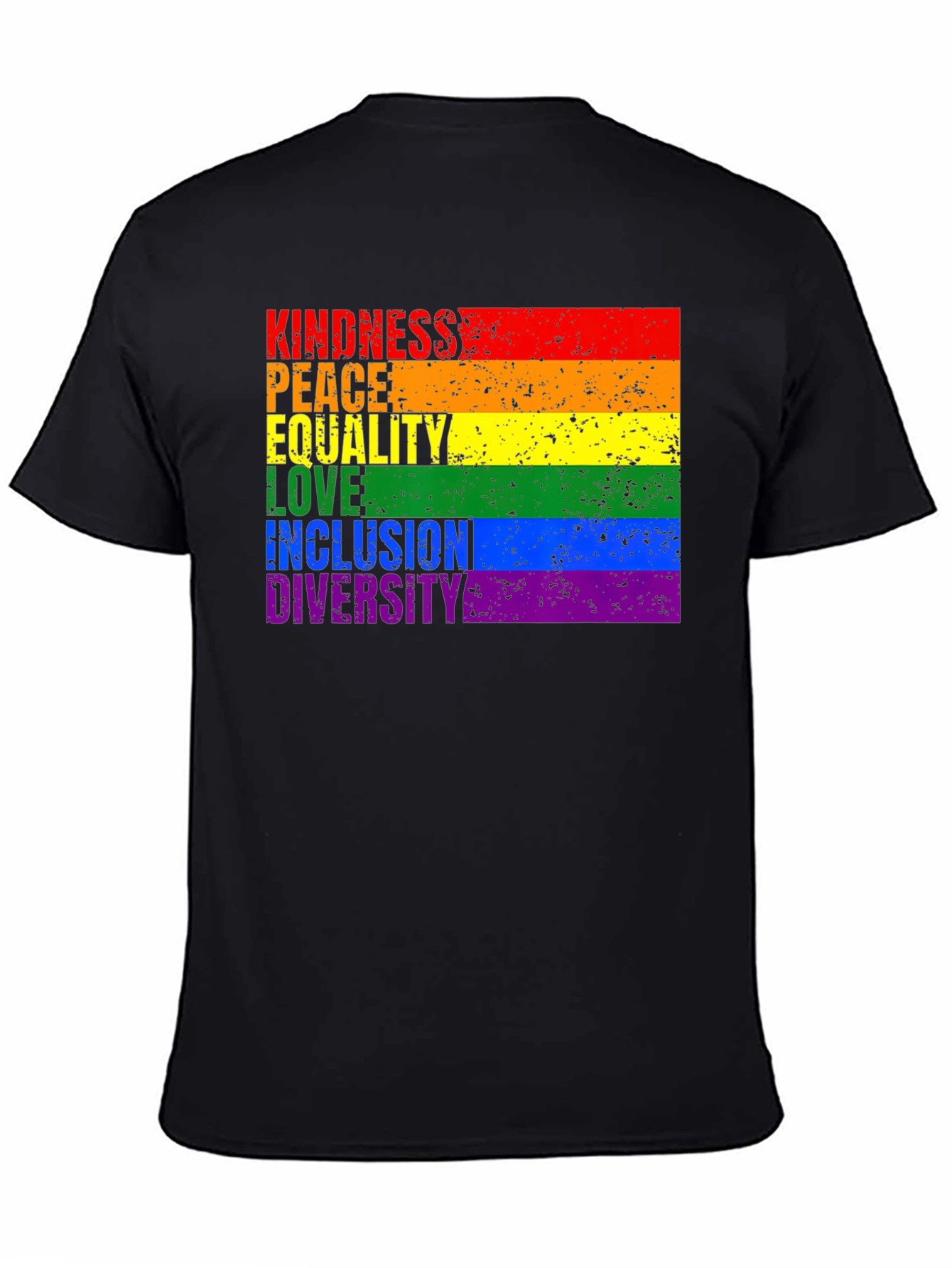 Kindness Peace Love Inclusion Diversity Pride T-Shirt