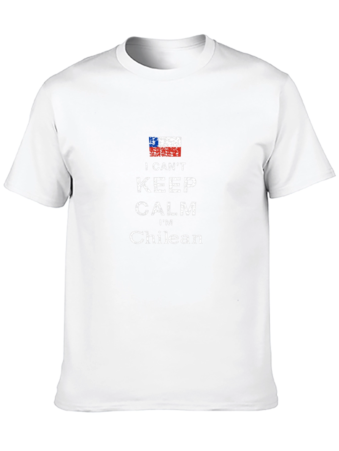 I Cant Keep Calm Im Chilean - Black T-Shirt