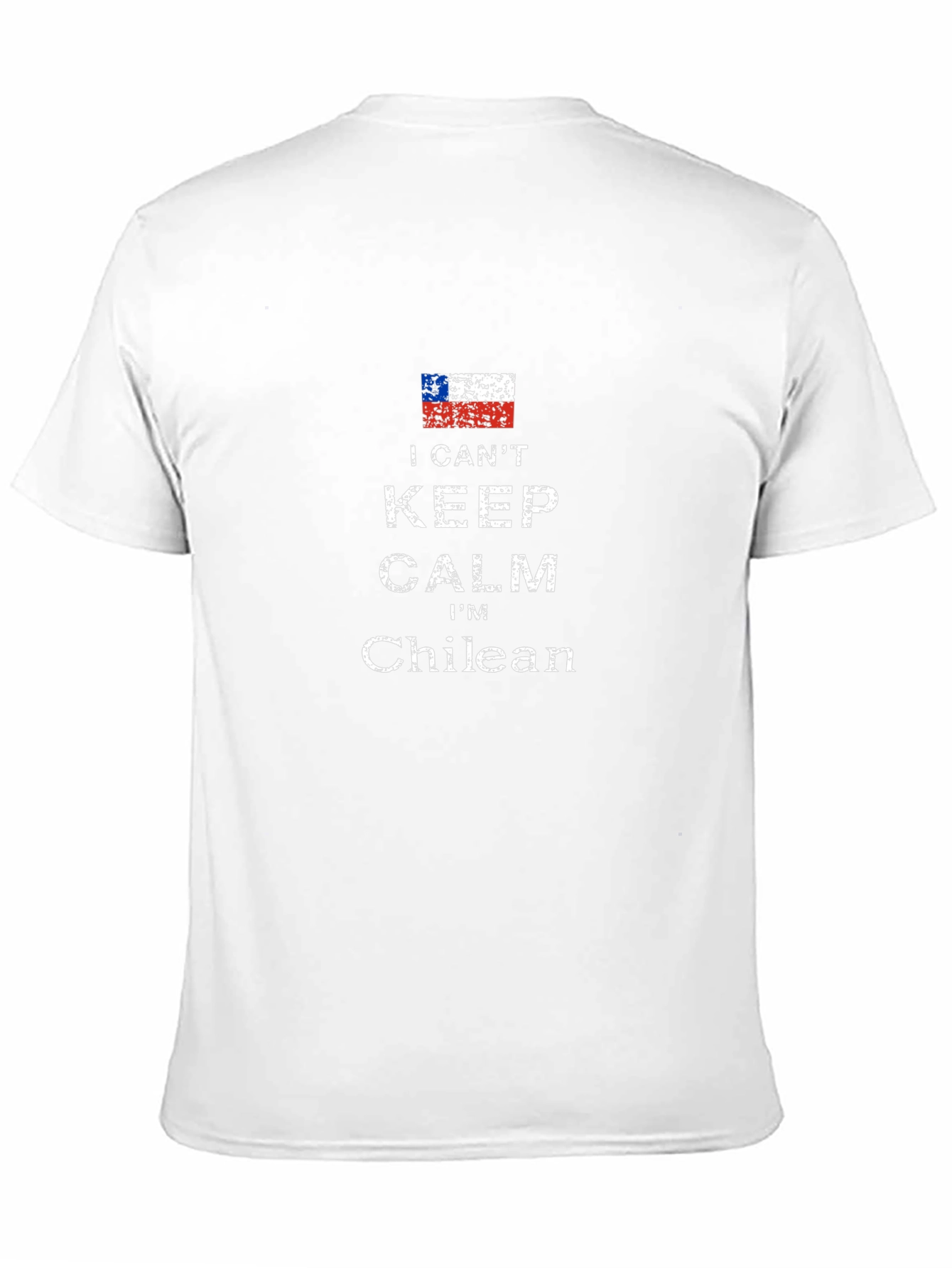 I Cant Keep Calm Im Chilean - Black T-Shirt