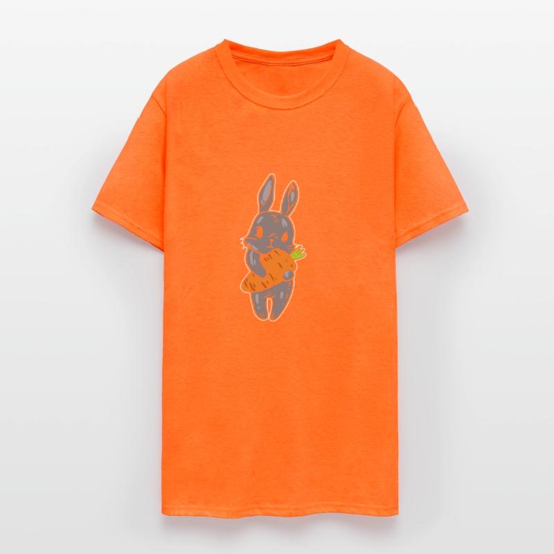 Rabbit Holding Carrot Vegan Gift