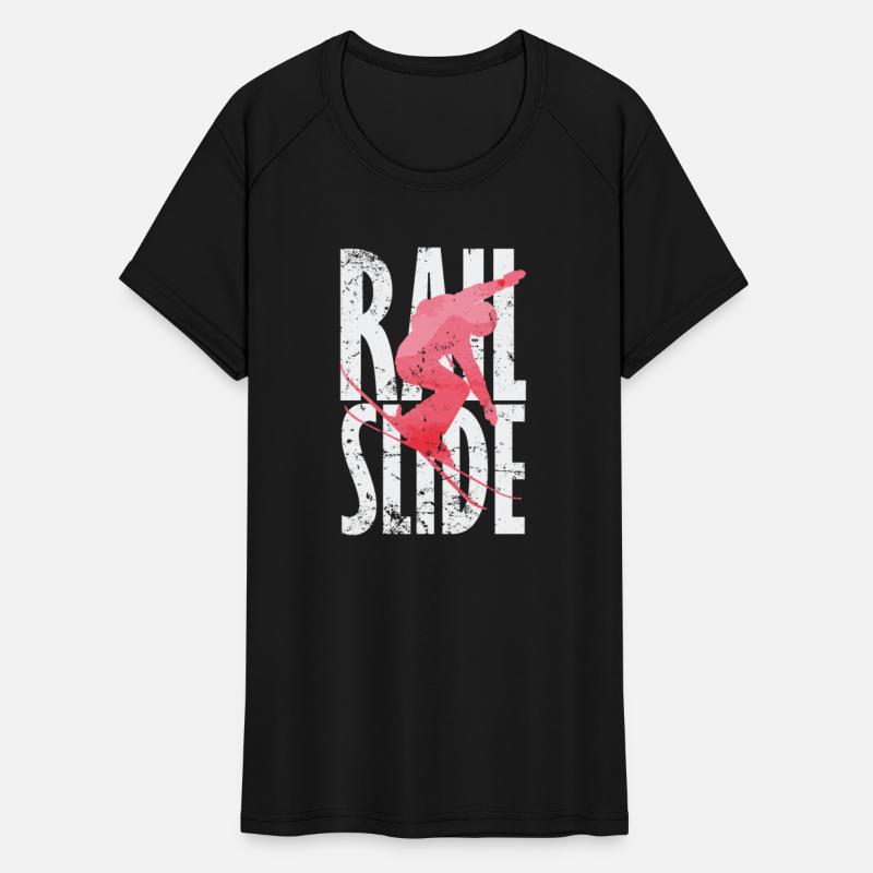 Rail Slide Skiing