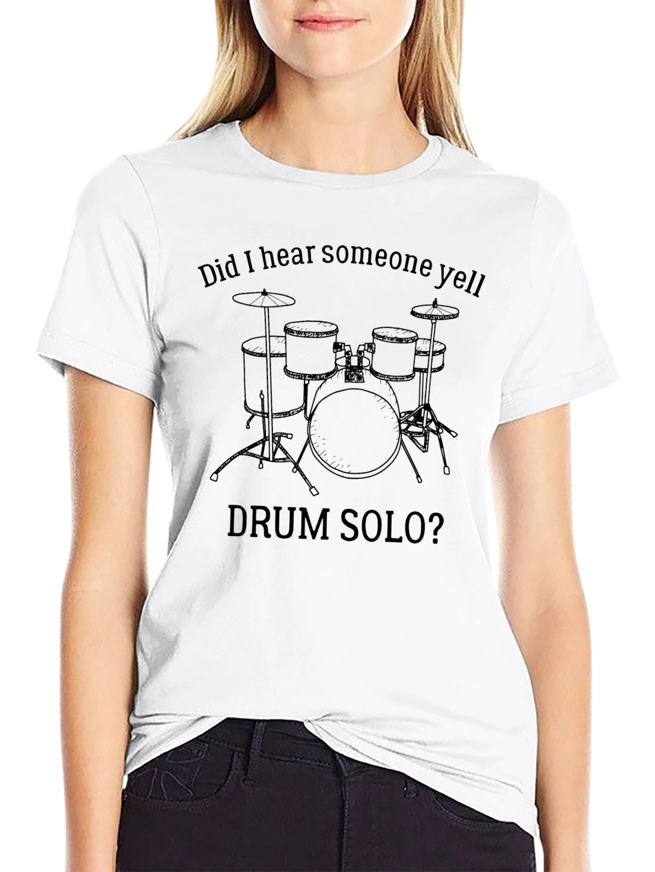 Drum Solo Graphic T-Shirt - Musicians Tee