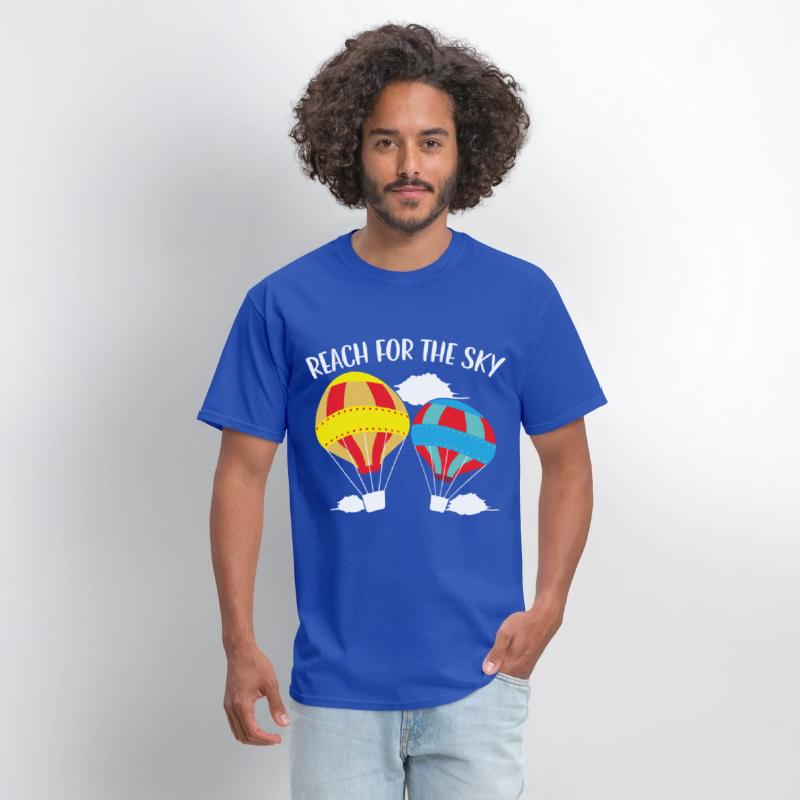 Reach For The Sky Hot Air Balloon Lover Aeronaut