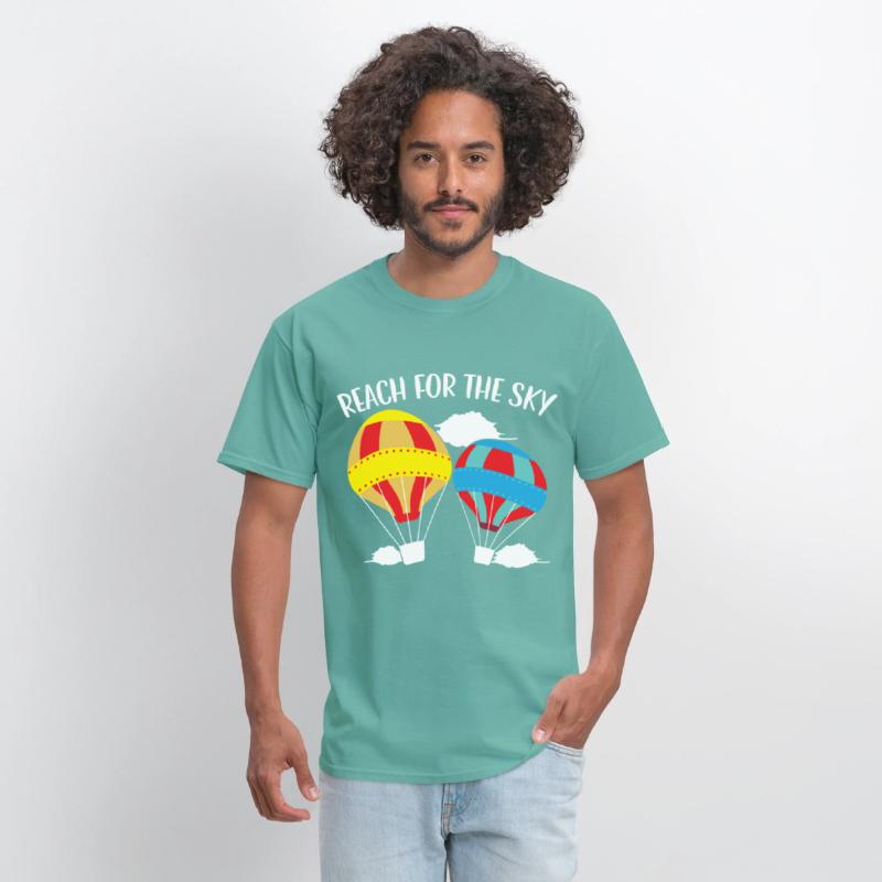 Reach For The Sky Hot Air Balloon Lover Aeronaut
