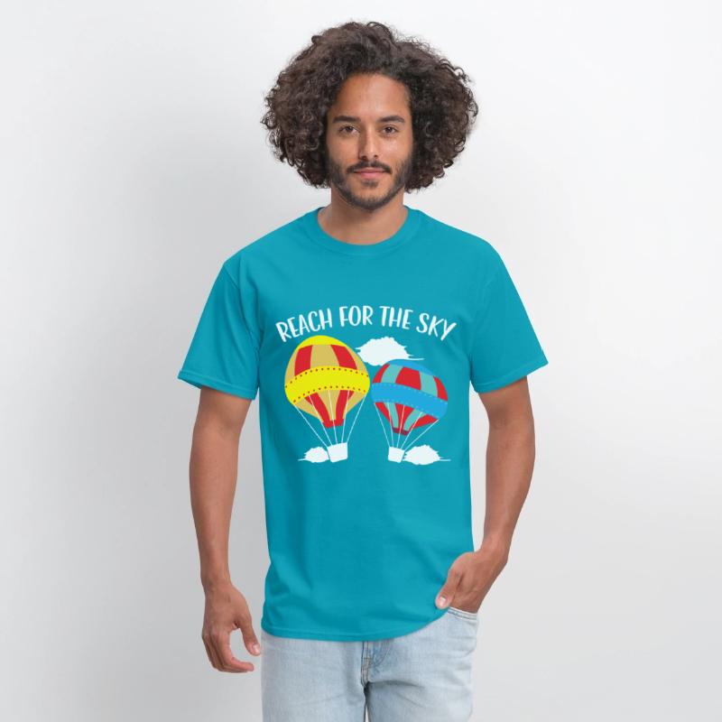 Reach For The Sky Hot Air Balloon Lover Aeronaut