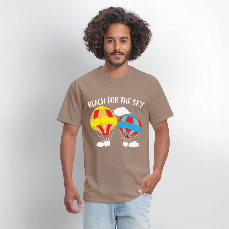 Reach For The Sky Hot Air Balloon Lover Aeronaut