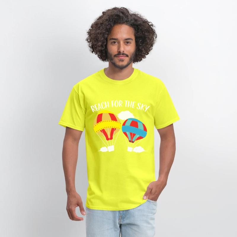 Reach For The Sky Hot Air Balloon Lover Aeronaut