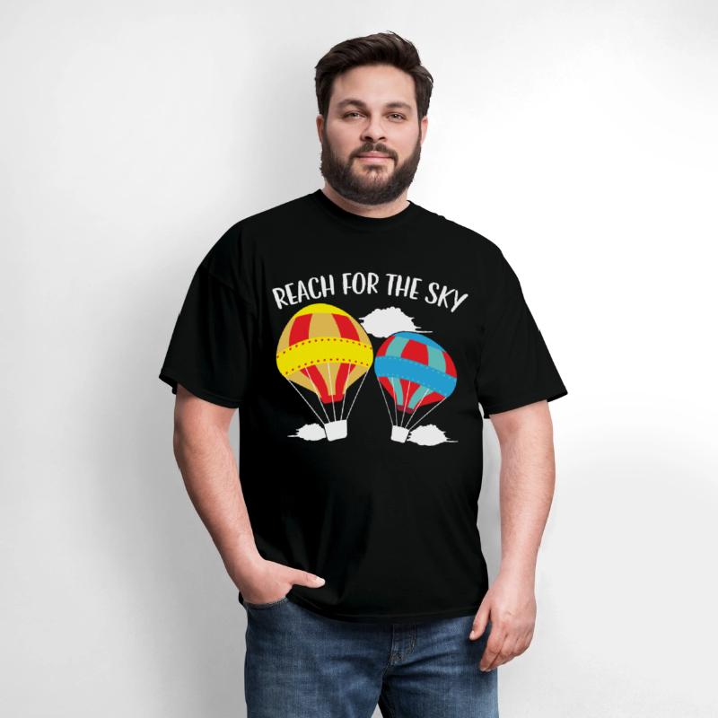 Reach For The Sky Hot Air Balloon Lover Aeronaut