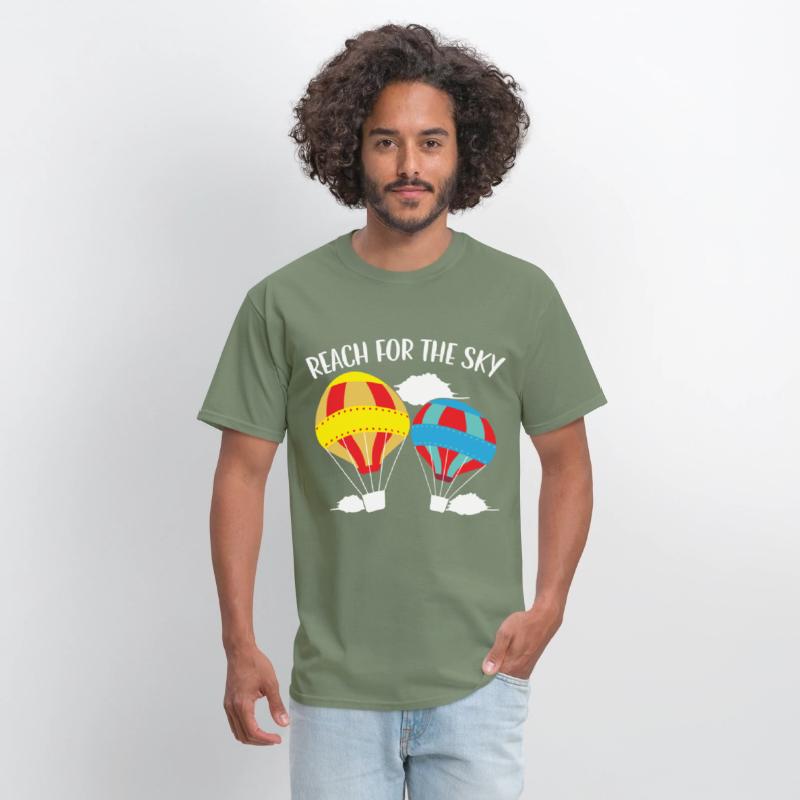 Reach For The Sky Hot Air Balloon Lover Aeronaut