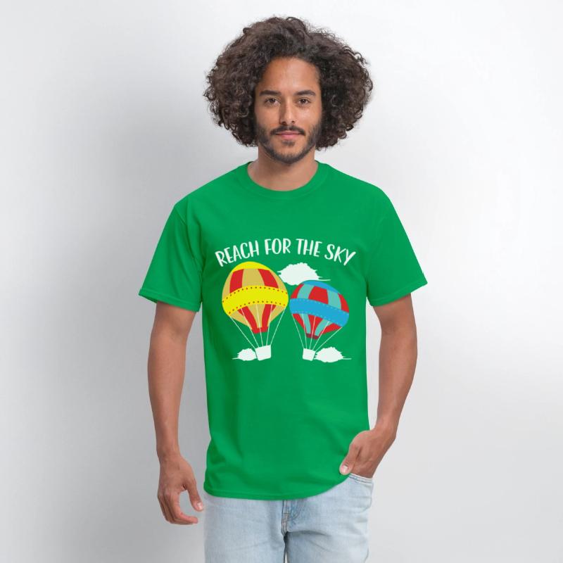 Reach For The Sky Hot Air Balloon Lover Aeronaut