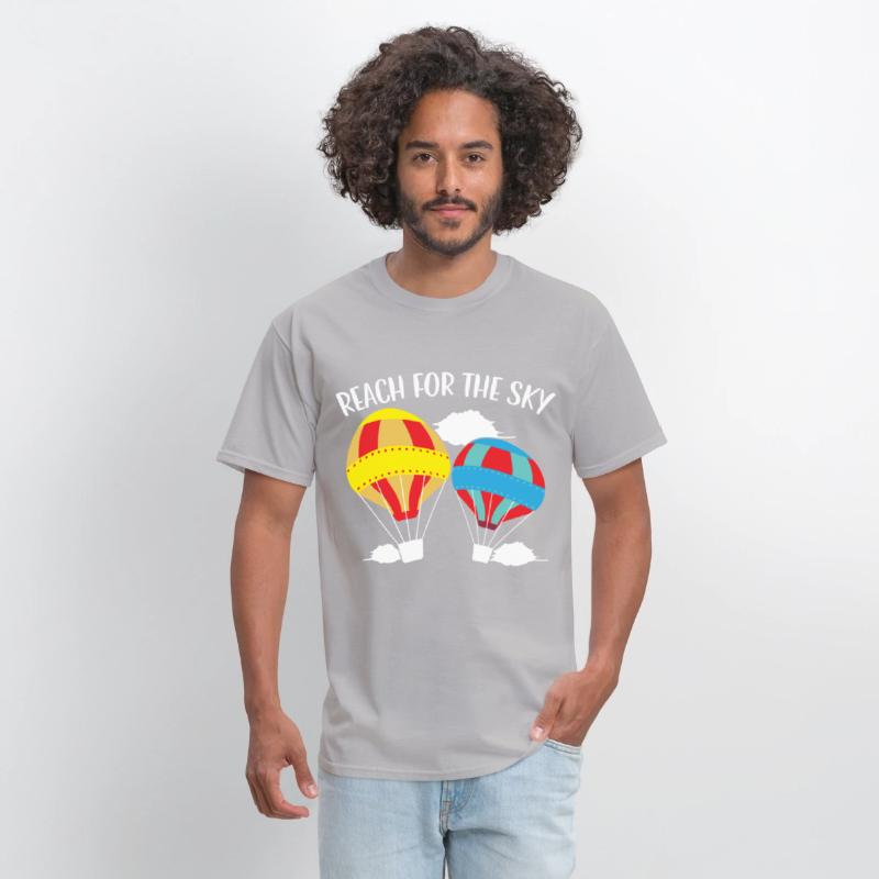 Reach For The Sky Hot Air Balloon Lover Aeronaut