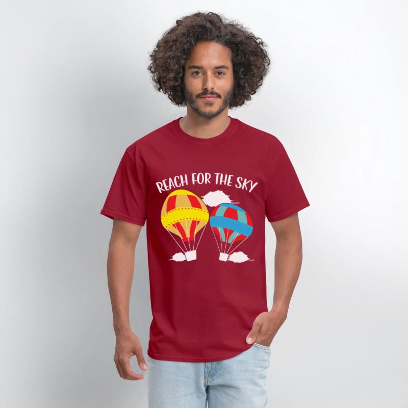 Reach For The Sky Hot Air Balloon Lover Aeronaut
