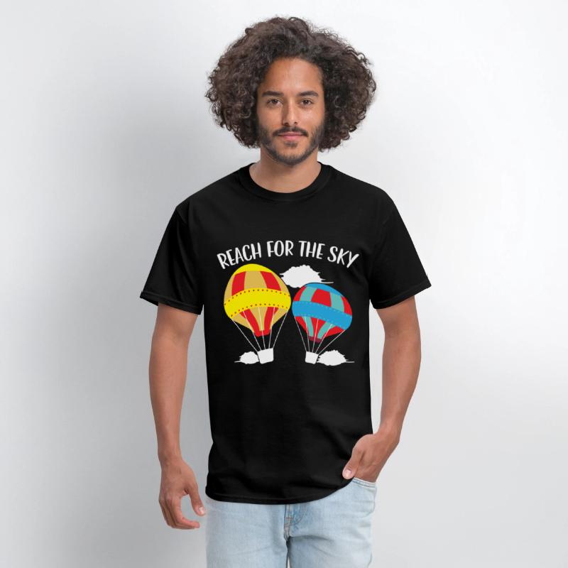 Reach For The Sky Hot Air Balloon Lover Aeronaut