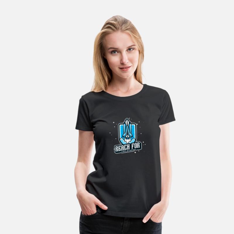 Reach for the Stars - astronomie - T-Shirt