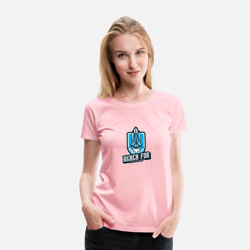 Reach for the Stars - astronomie - T-Shirt