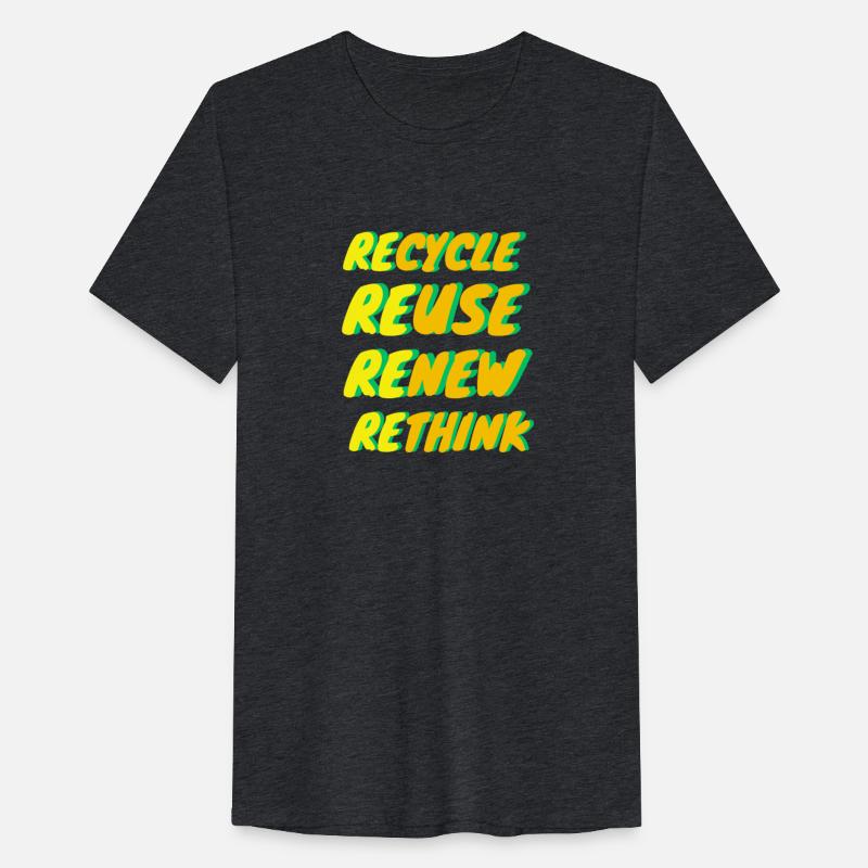 Recycle Reuse Renew Rethink Crisis Environmental