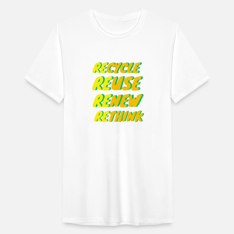 Recycle Reuse Renew Rethink Crisis Environmental
