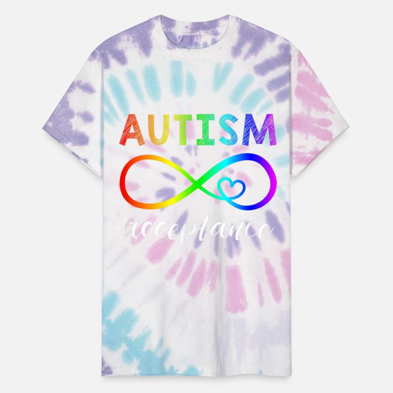 Red Instead Autism Shirt Autism Acceptance